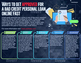 Ways to get approved for a bad credit personal loan online fast Recipe by  Van - CookEatShare